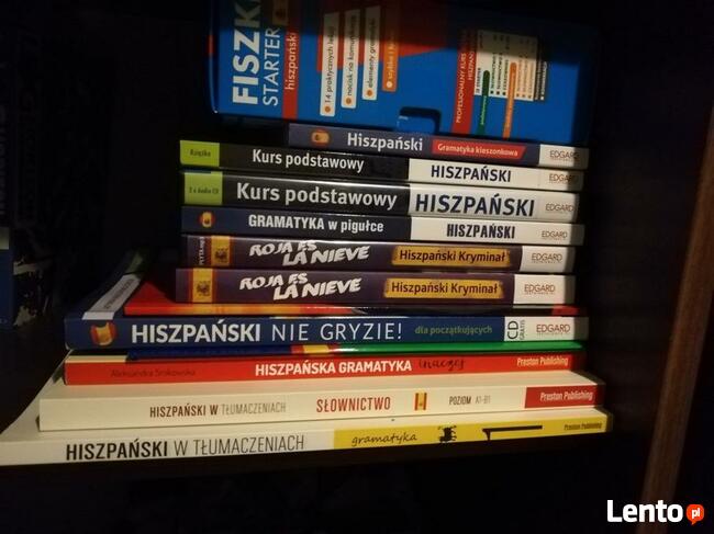 Książki do nauki języka hiszpańskiego A0-B1 podstawowy kurs