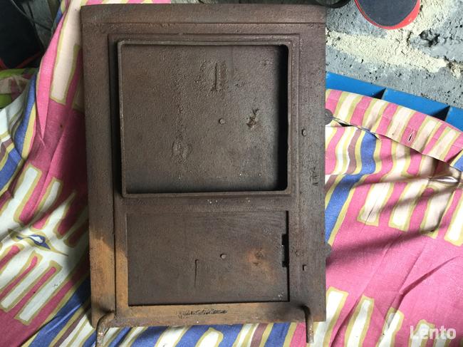 Drzwiczki kuchenne żeliwne uzywane