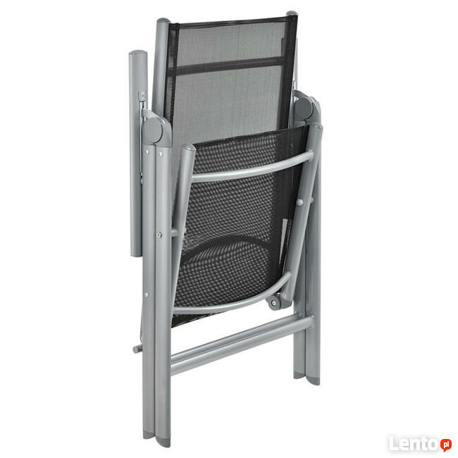 395 MEBLE OGRODOWE ALUMINIOWE 9-ELEM.KOMPLET RATY