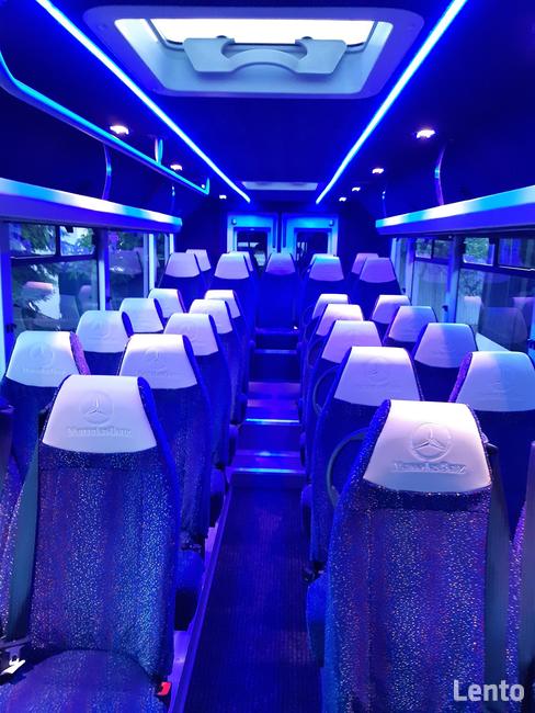 Wynajem busów VIP 8-55 os, wraz z kierowcą. Krajowe przewoz