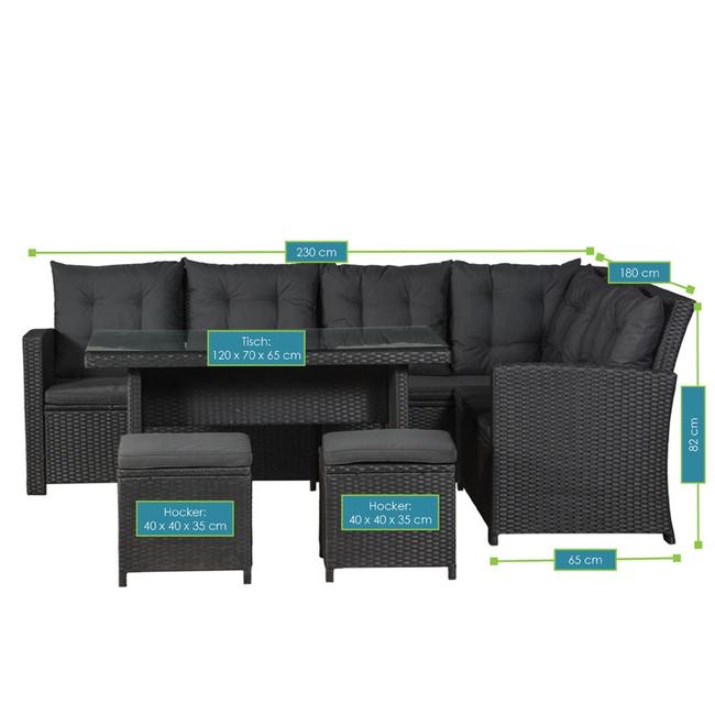 854 MEBLE NAROŻNIK RATTANOWY OGRODOWY RATTAN RATY