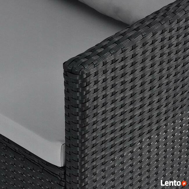 138 MEBLE NAROŻNIK RATTANOWY OGRODOWY RATTAN RATY