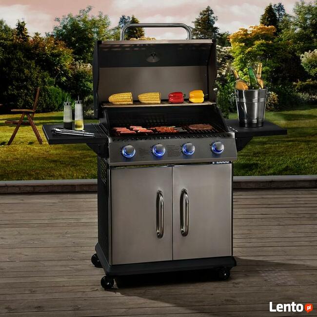 547 Grill gazowy ogrodowy ruszta 12 kw nowość