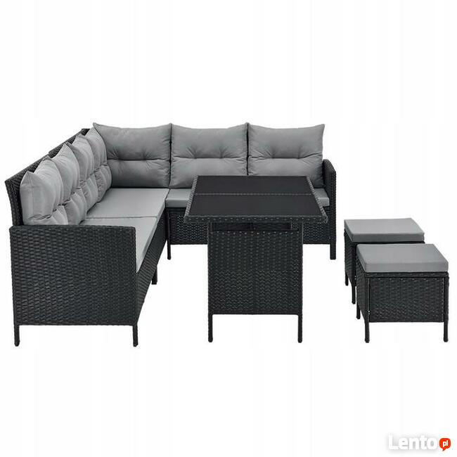 138 MEBLE NAROŻNIK RATTANOWY OGRODOWY RATTAN RATY