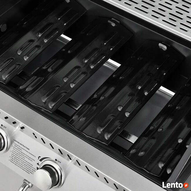 547 Grill gazowy ogrodowy ruszta 12 kw nowość