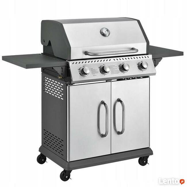 547 Grill gazowy ogrodowy ruszta 12 kw nowość