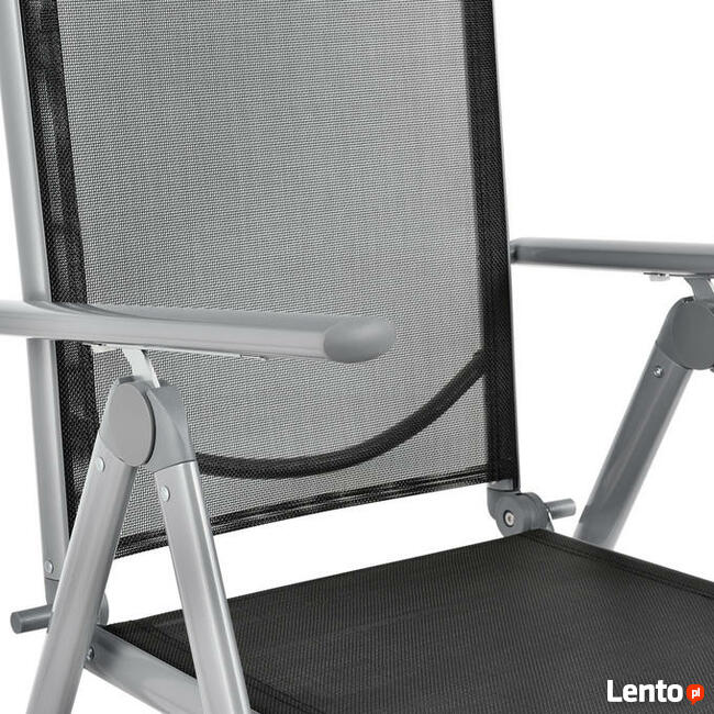 395 MEBLE OGRODOWE ALUMINIOWE 9-ELEM.KOMPLET RATY