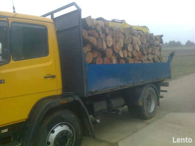 DREWNO OPAŁOWE KOMINKOWE POŁUPANE TRANSPORT GRATIS