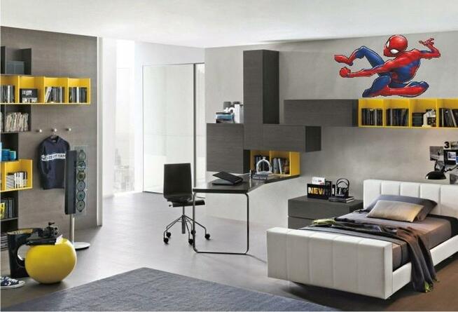 Spiderman naklejka ok 120 cm x 70 cm
