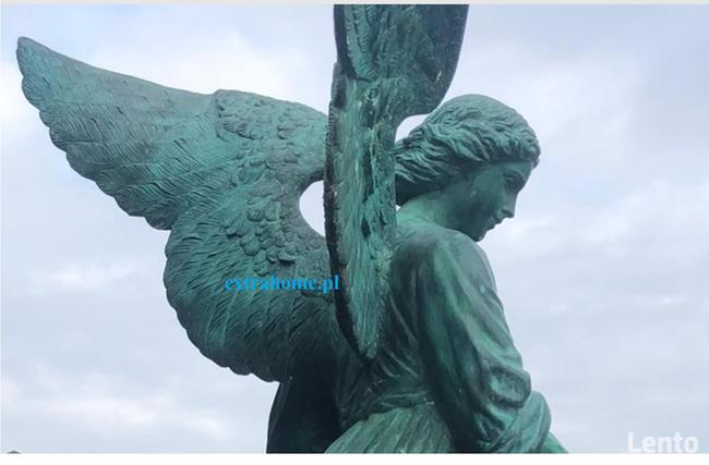 Rzeźba z brązu Anioł H240cm