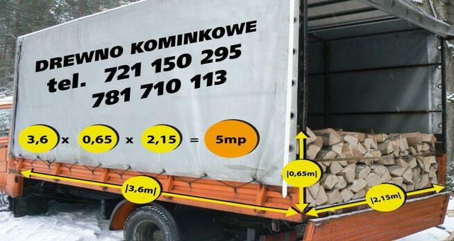 Drewno opałowe/kominkowe 30/40cm pocięte i połupane DOWÓZ