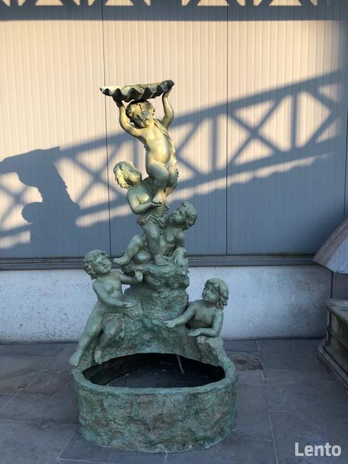 Fontanna Pałacowa Anioły z brązu H 255cm