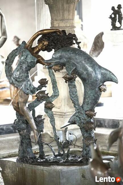 Fontanna Pałacowa Anioły z brązu H 255cm