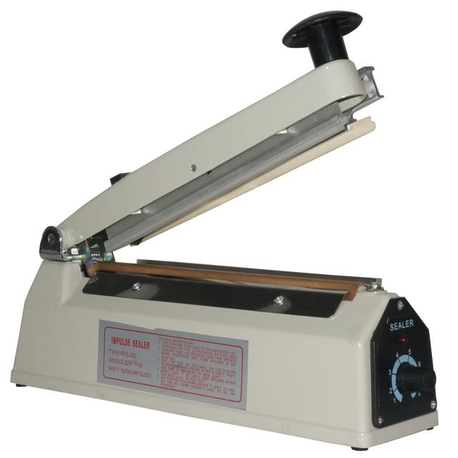 ZGRZEWARKA DO FOLII RĘCZNA 20CM METALOWA Z NÓŻEM