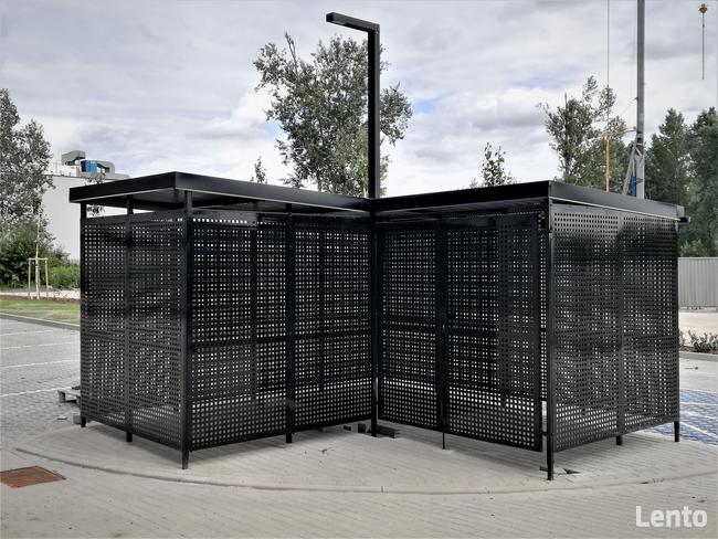 Wiata śmietnikowa. Altana śmietnikowa. Osłona na kosze.