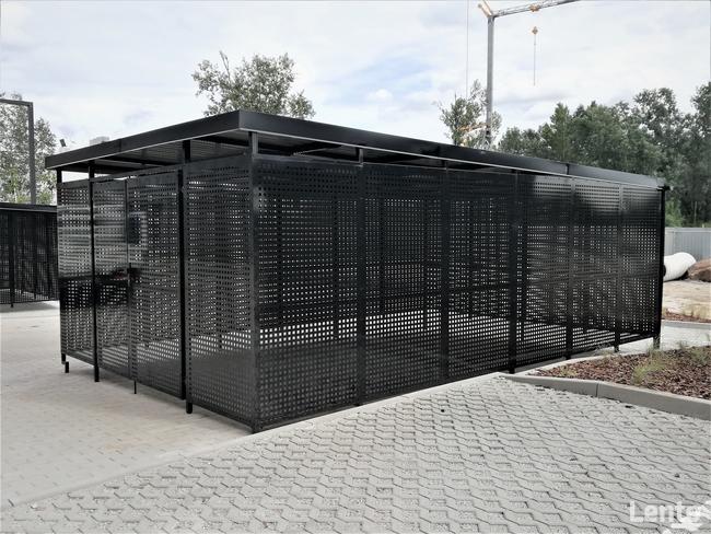 Wiata śmietnikowa. Altana śmietnikowa. Osłona na kosze.