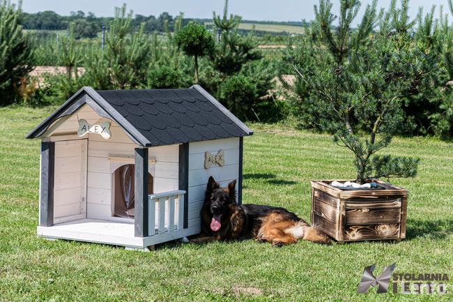 Buda z tarasem przedsionkiem ocieplana XL owczarka