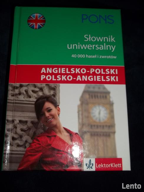 Słownik angielsko-polski i polsko-angielski.