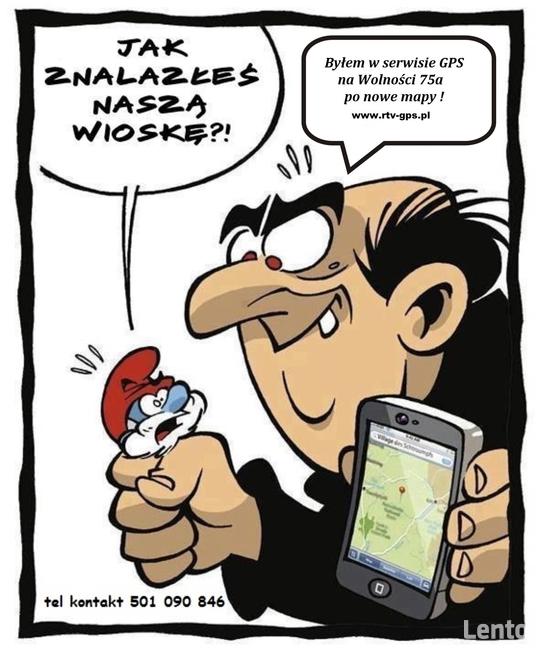 Serwis Naprawa Aktualizacja Nawigacji GPS - Wgrywanie Map