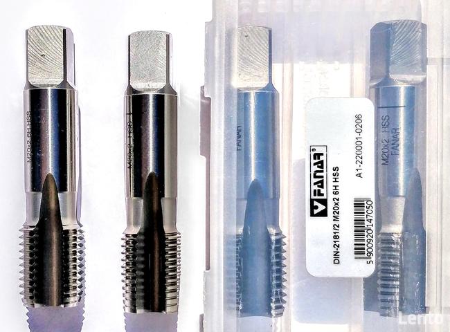 GWINTOWNIK M20x2 x 1 1,5 2,5 FANAR FWP VIS HSS NARZYNKA KOMP