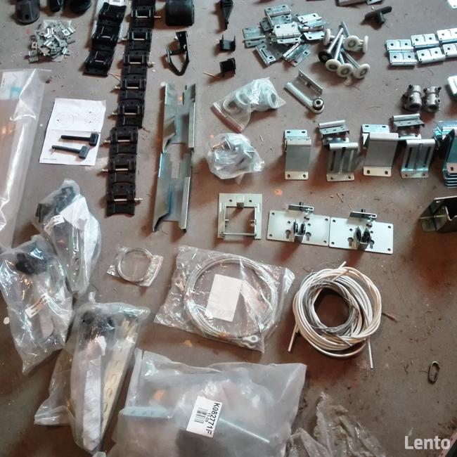 BRAMY GARAŻOWE SEGMENTOWE RÓŻNE ELEMENTY I CZĘŚCI ZAMIENNE