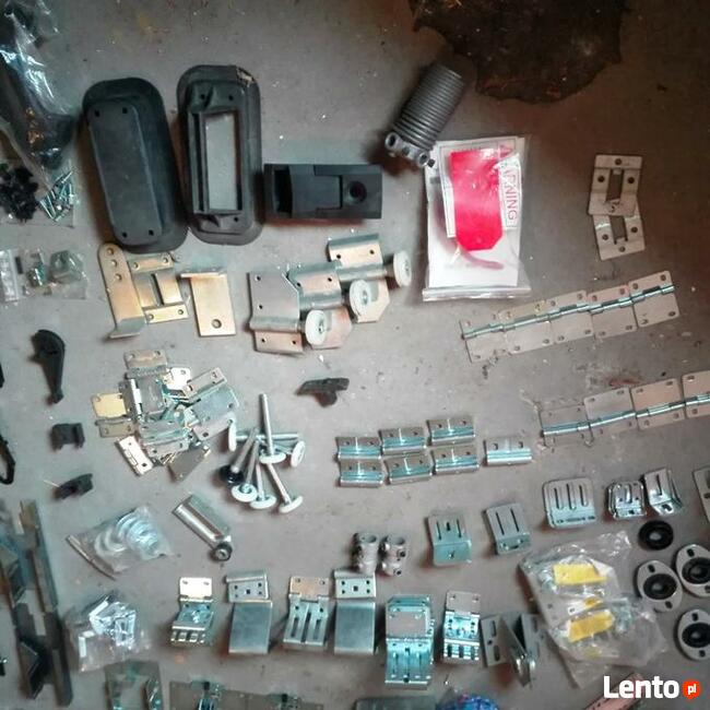 BRAMY GARAŻOWE SEGMENTOWE RÓŻNE ELEMENTY I CZĘŚCI ZAMIENNE