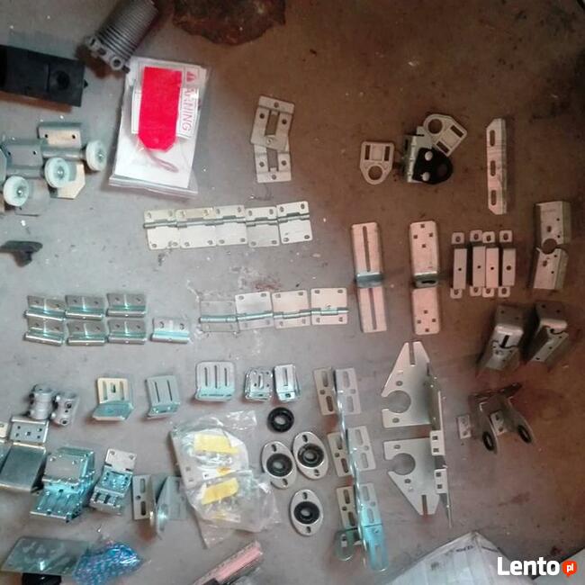 BRAMY GARAŻOWE SEGMENTOWE RÓŻNE ELEMENTY I CZĘŚCI ZAMIENNE