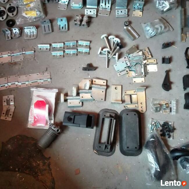 BRAMY GARAŻOWE SEGMENTOWE RÓŻNE ELEMENTY I CZĘŚCI ZAMIENNE