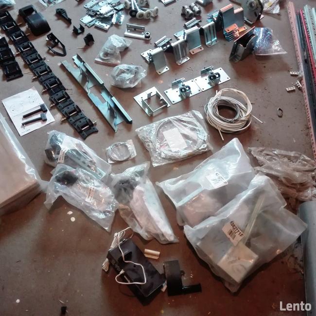 BRAMY GARAŻOWE SEGMENTOWE RÓŻNE ELEMENTY I CZĘŚCI ZAMIENNE