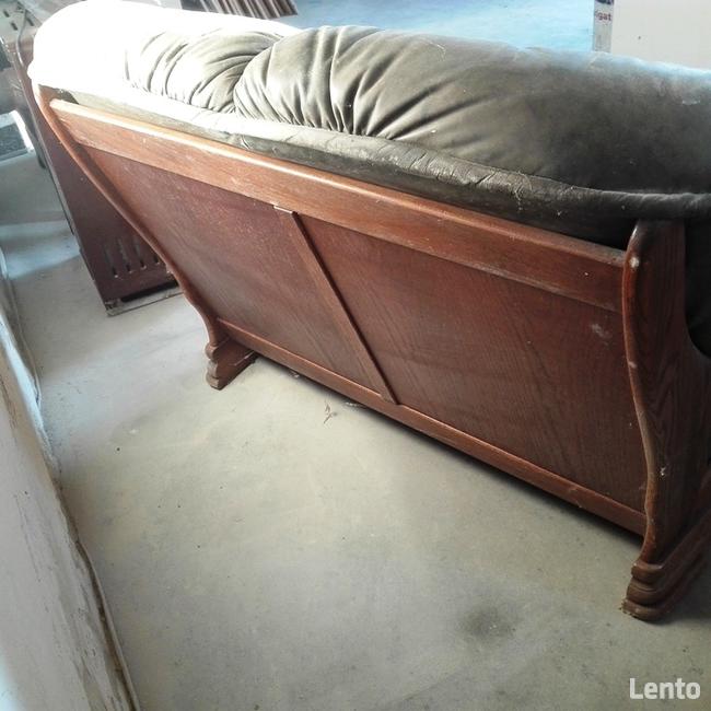 za darmo ! SOFY KANAPY I FOTEL stylowy dębowy do renowacji.