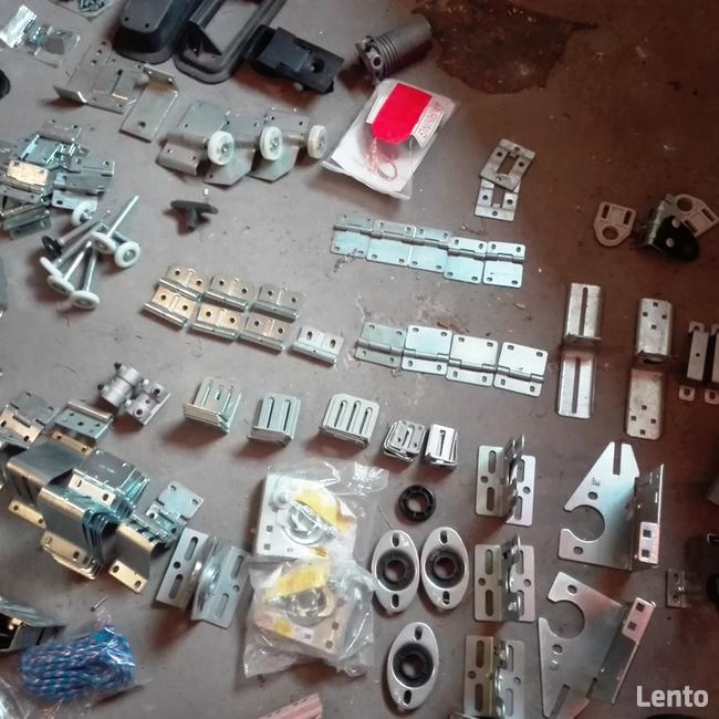 BRAMY GARAŻOWE SEGMENTOWE RÓŻNE ELEMENTY I CZĘŚCI ZAMIENNE