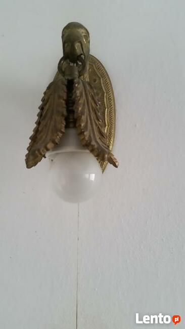 żyrandol i kinkiet, lampa