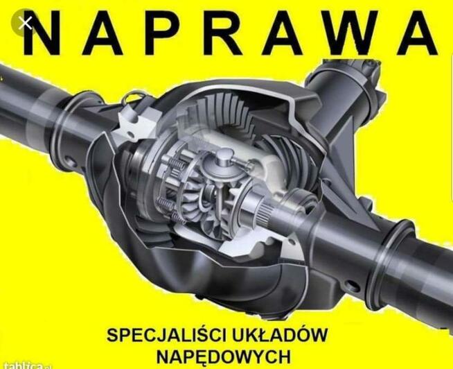 DYFRY MOSTY NAPĘDOWE BMW MERCEDES VOLVO NAPRAWA