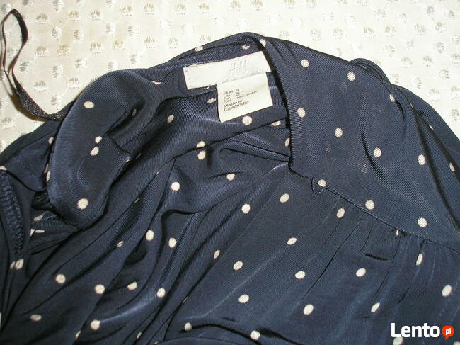sukienka groszki H&M 36