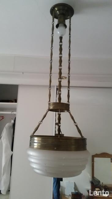 żyrandol i kinkiet, lampa