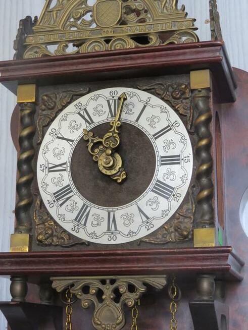 Zegar holenderski z atlasem - duży