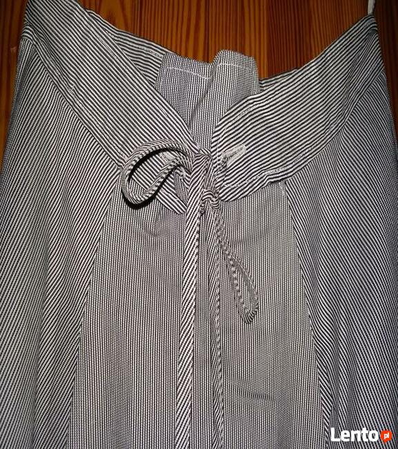 Spódniczka kloszowa letnia w prążki.Roz.S