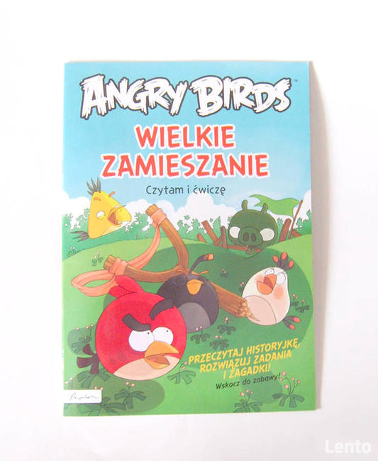 bajka angry birds wielkie zamieszanie - ćwiczę i piszę