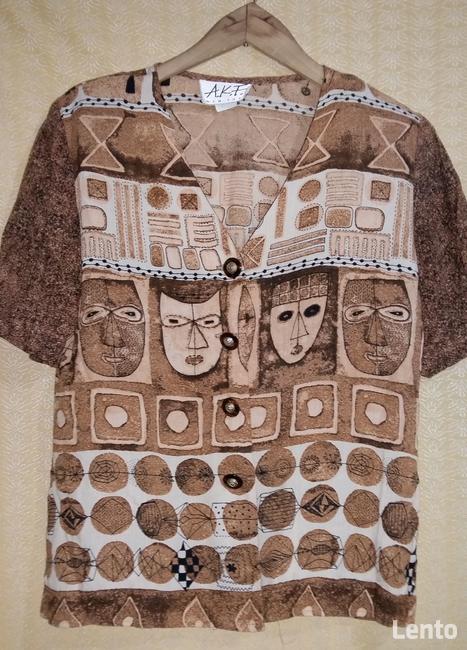 Letnia garsonka z jedwabiu sztucznego-maski teatralne.Roz.M