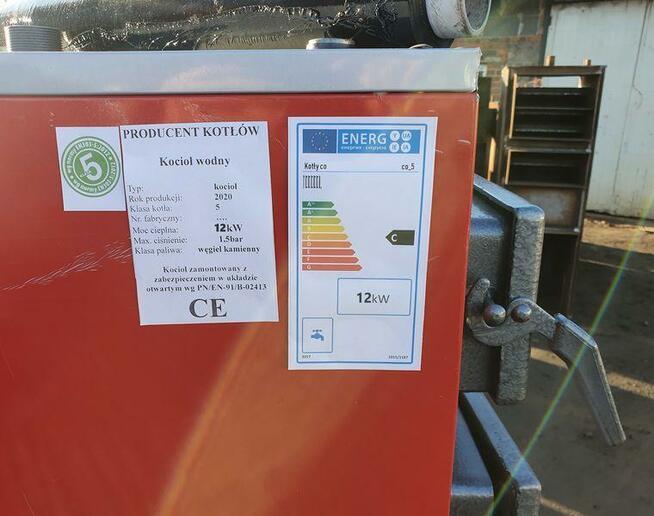 piec kocioł kotły Pleszew 12KW >90m2 na węgiel drewno