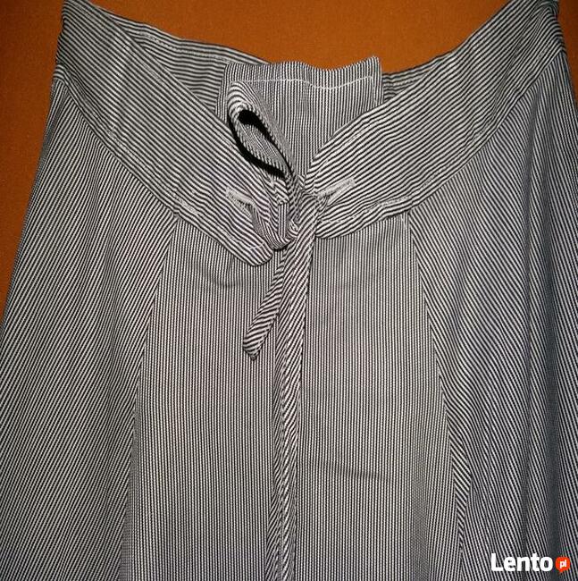 Spódniczka kloszowa letnia w prążki.Roz.S