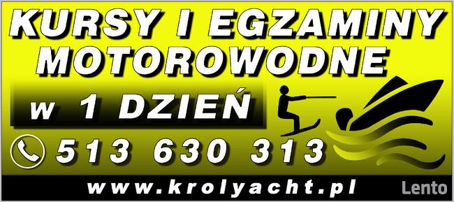 Sternik motorowodny w jeden dzień