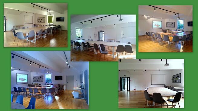 Fajna duża sala (70m2) do wynajęcia (z możliwością noclegu)