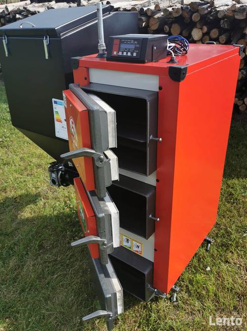 19 kw piec kotły co piece do 120 m drewno miał groszek EKO