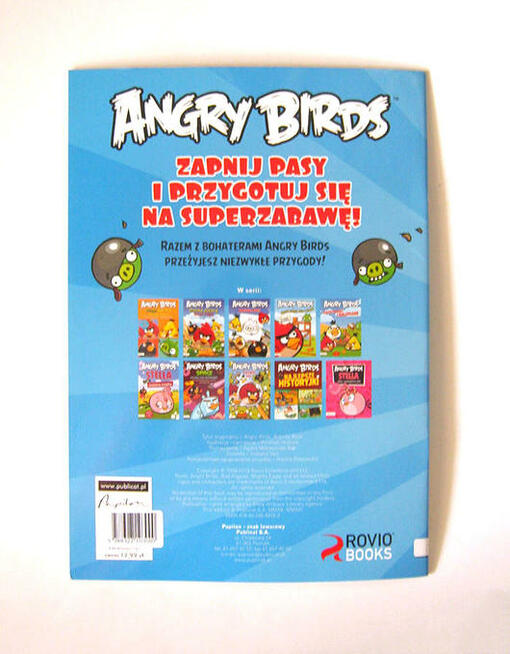 Angry birds bajka Super gierki , książka angry birds