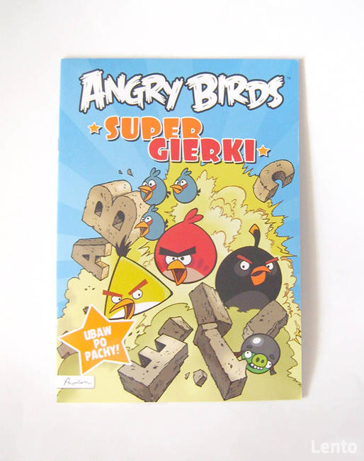Angry birds bajka Super gierki , książka angry birds