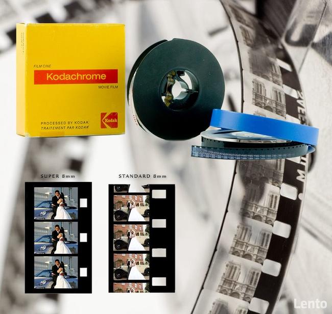 Skanowanie negatywów, slajdów, kopie kaset VHS, filmów 8mm