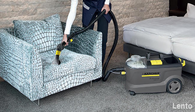 Wynajem odkurzaczy piorących firmy Karcher - Szczecin