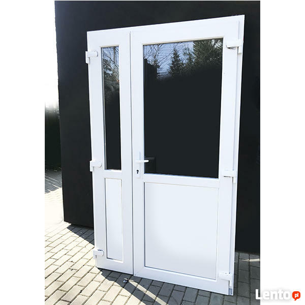 Drzwi 125x210 pcv nowe cieple