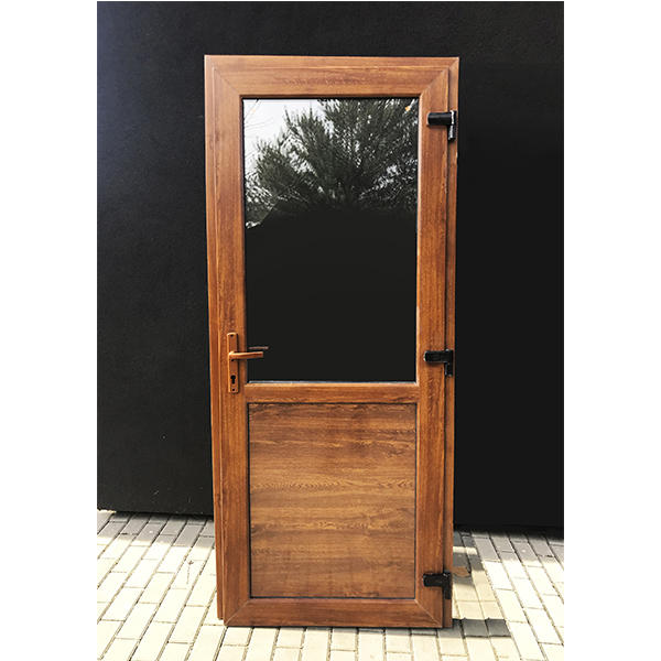 Drzwi pcv 110x210 złoty dąb